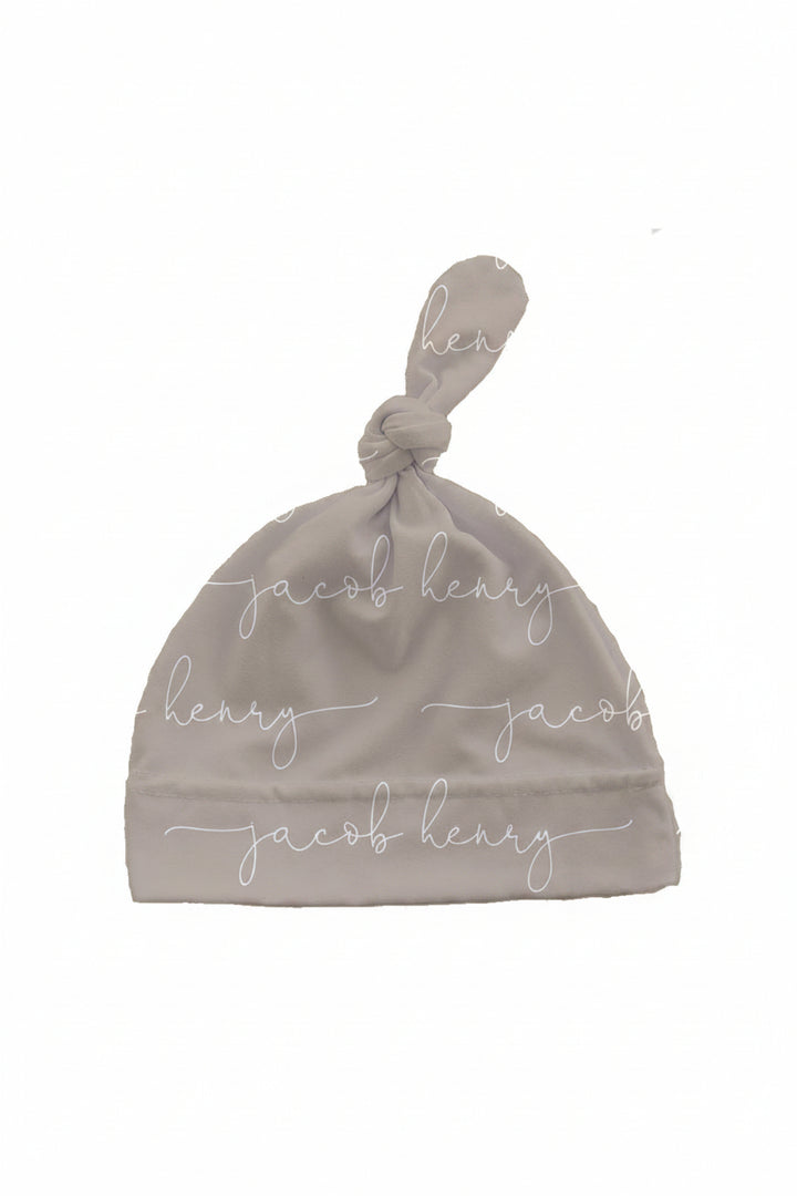 Stone Personalized Knotted Hat